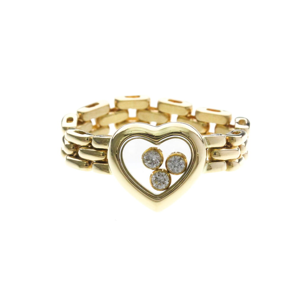CHOPARD 18k Gold Diamond Ring